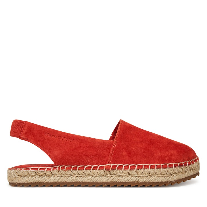 Mocasini dama, Marc O Polo, espadrile Burnt Orange, piele naturala, 41 EU