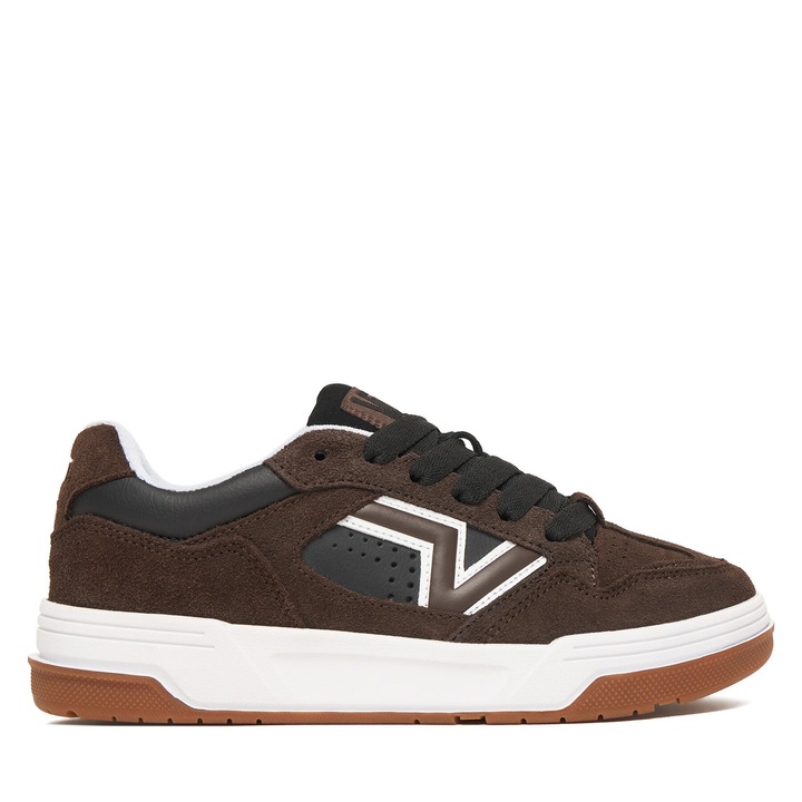 Tenisi unisex Vans Upland VN000D6FY491, piele naturala, maro/negru