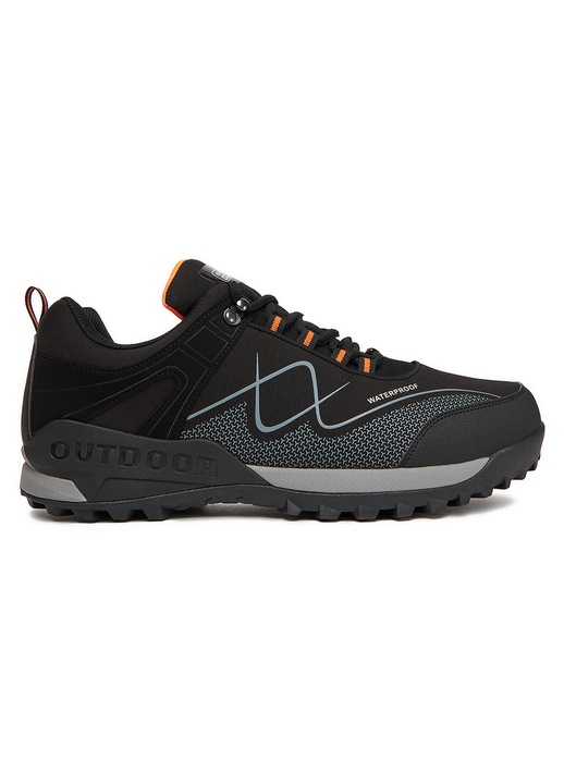 Pantofi sport barbati, Sprandi CEO-MP86-19003B, de trekking, negru, textil