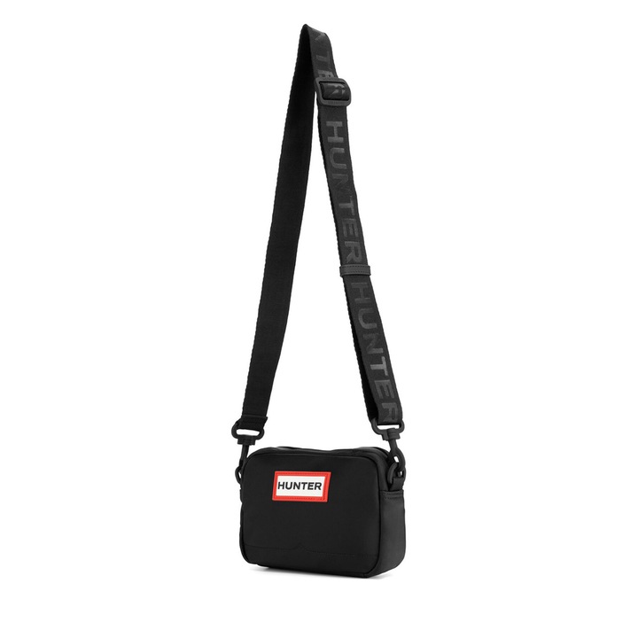 Hunter sporttáska, uniszex, fekete, HTR-K-003-06 modell, szintetikus anyag