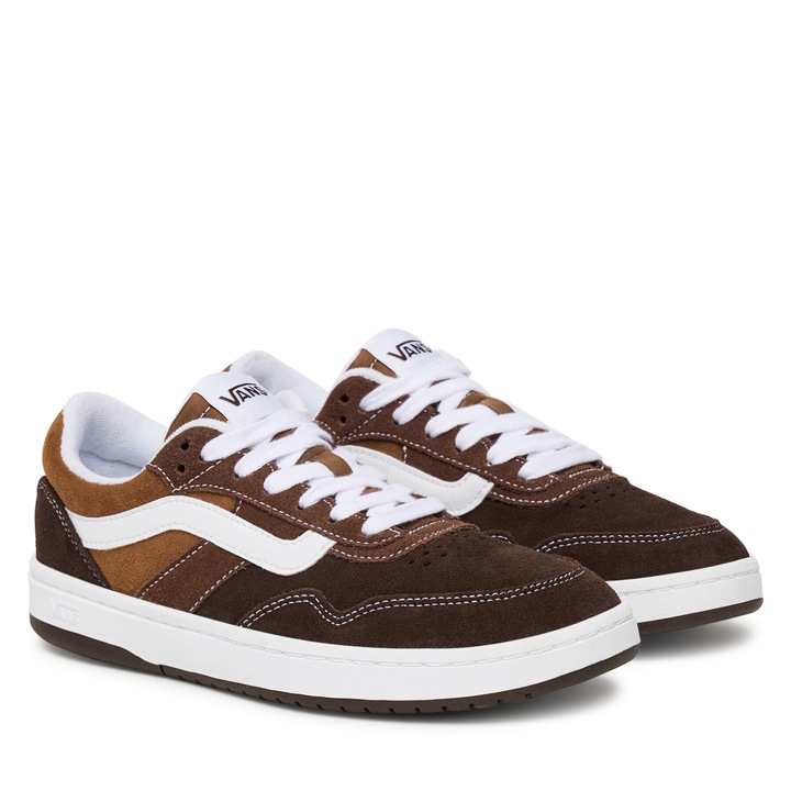 Tenisi barbati Vans Demitasse Cruze 3.0, piele naturala, culoare maro