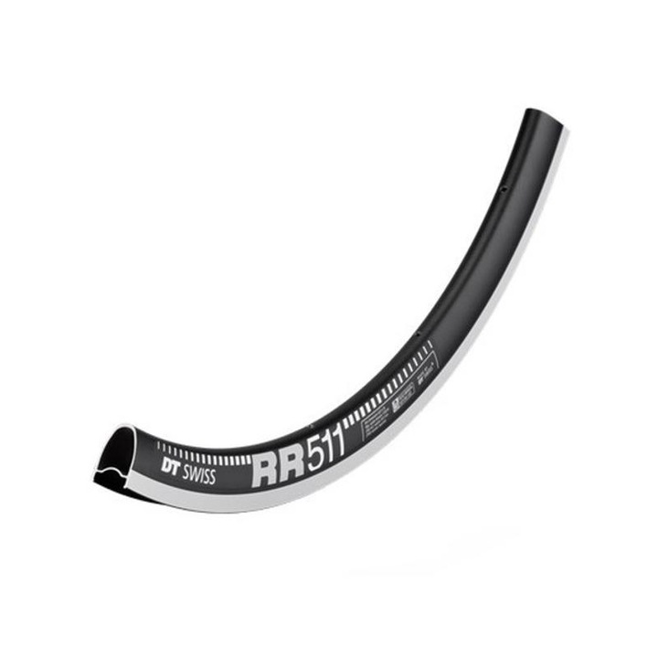 Капла за велосипед DT RR 511, 28'', 24 дупки, черна, 622x18mm