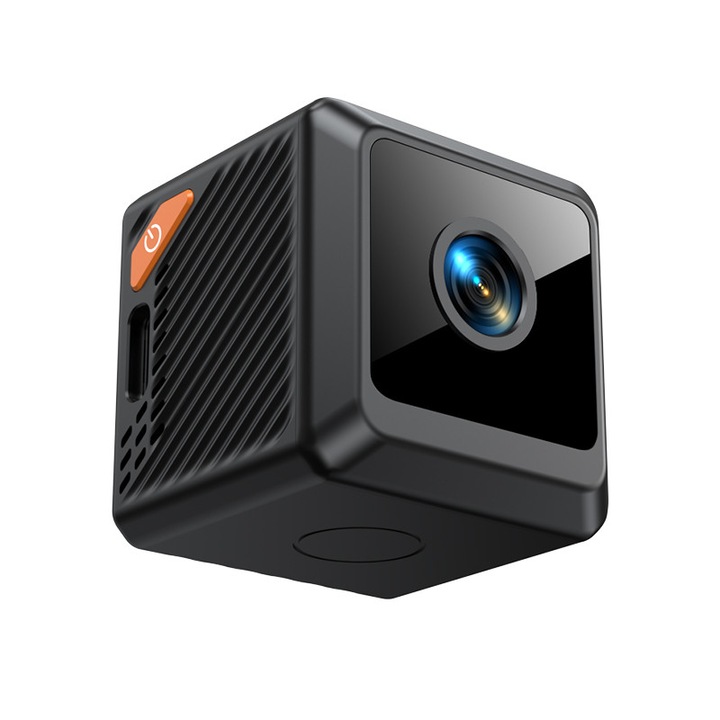 Camera de supraveghere, 1080P, WiFi, lentila cu unghi larg de 140°, baterie de 600mAh