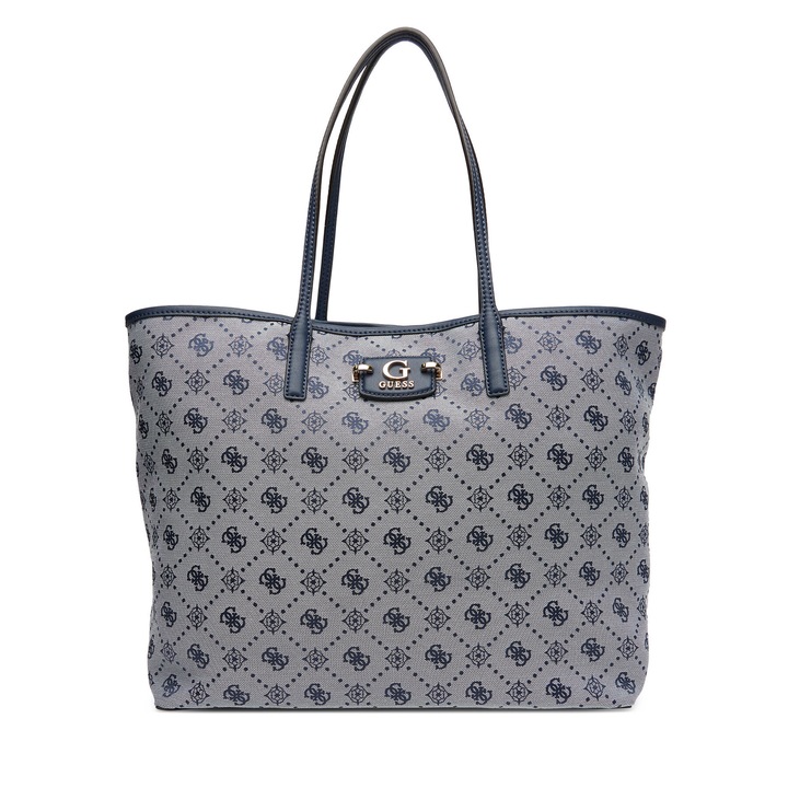 Guess Neda női táska, NAVY LOGO, textil anyag, 30x45cm méretek