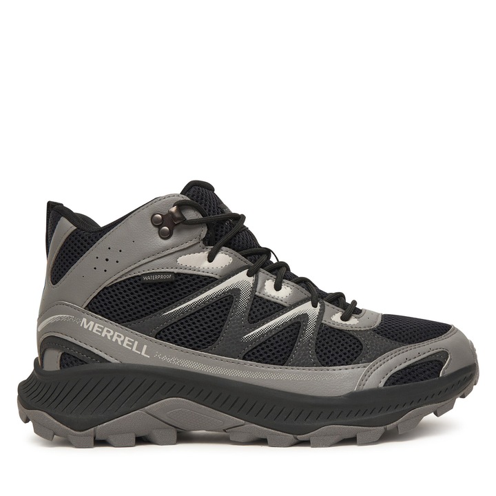 Merrell Tempo Exp Mid férfi sportcipő, textil, fekete/szürke