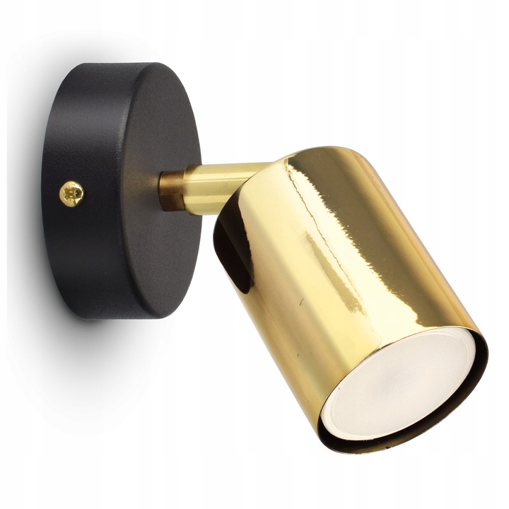 Lampa de Perete SPOT 571-K1 GU10 LED Negru & Auriu