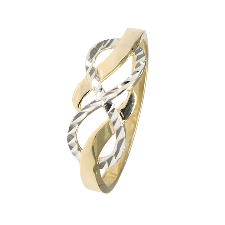 Inele din aur, MG, Zlaty prsten, 1, 75 gr, 585, dimensiune 62