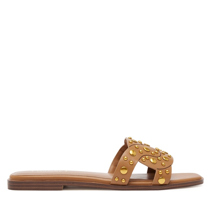 dama, Twinset, piele naturala, maro, Maro, 37