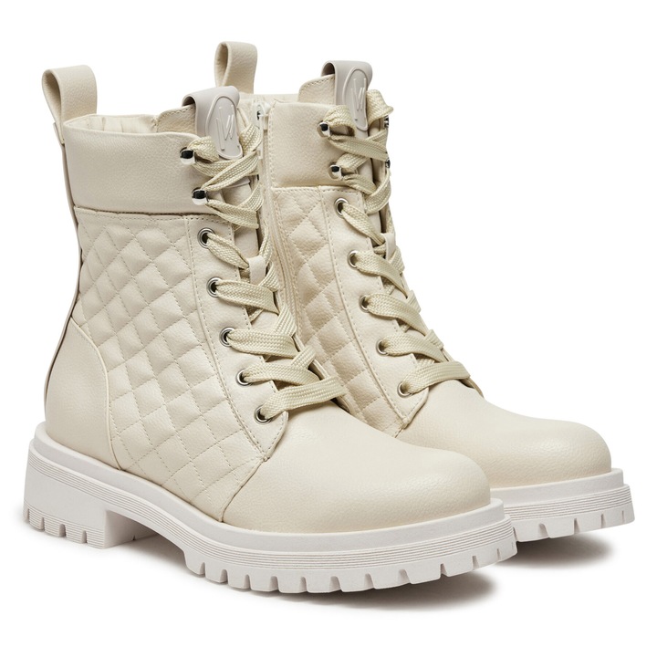 Дамски ботуши 2423796057200, Marella, естествена кожа, бели, 36 EU