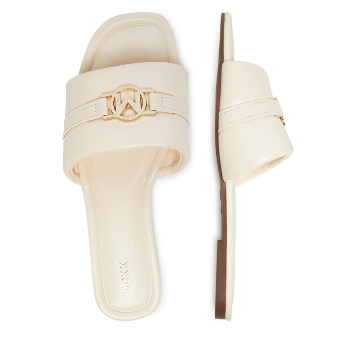Papuci Mexx ecru, femeie