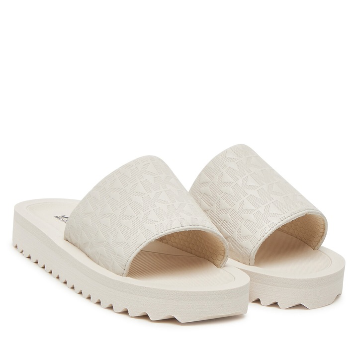 Чехли за момичета MK01372270, Michael Michael Kors, Текстил, Бял