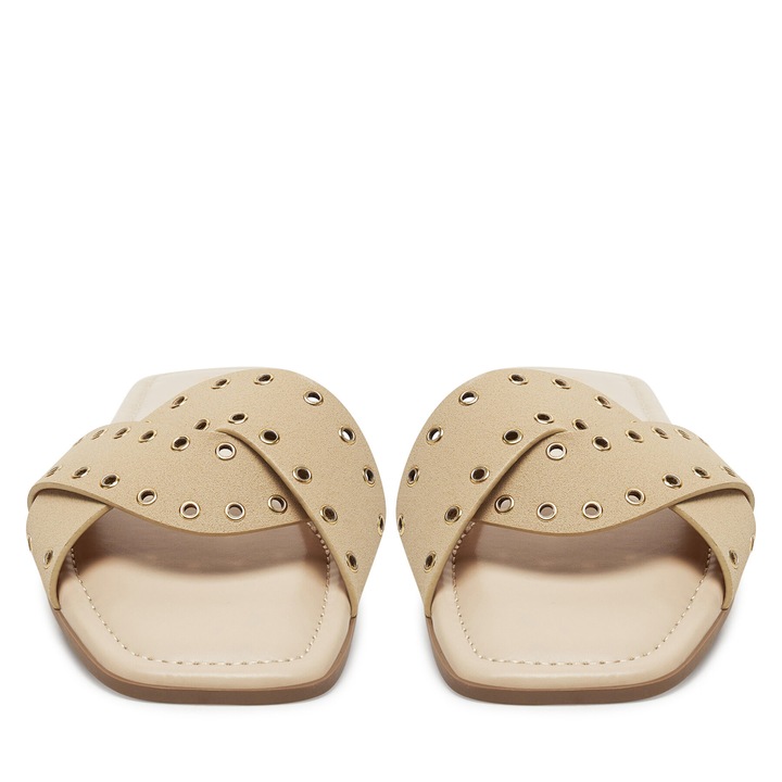 Дамски чехли, JENNY, бежов