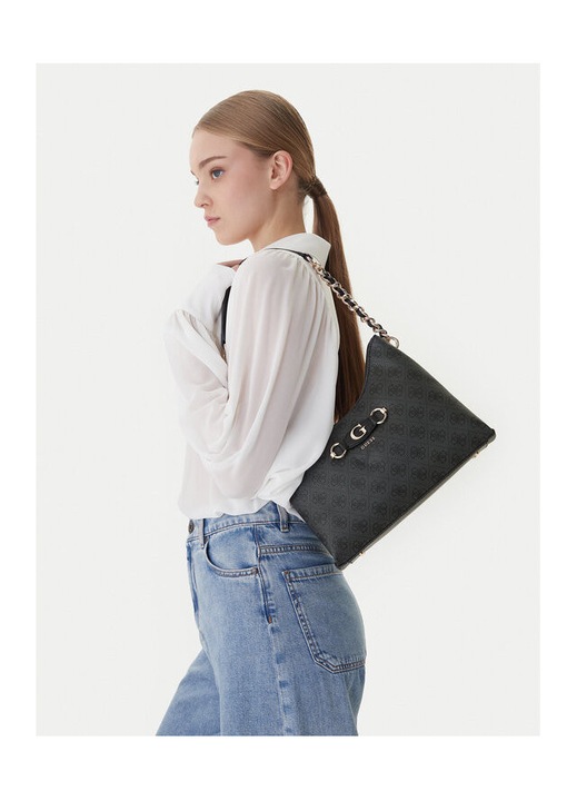 Guess CLO HWSG86 54010 női táska, műbőr, fekete színű