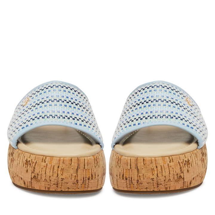 Papuci dama, Roxy, textil, albastru, 36 EU