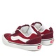 Férfi tornacipő, Vans, Knu Skool, természetes bőr, bordó