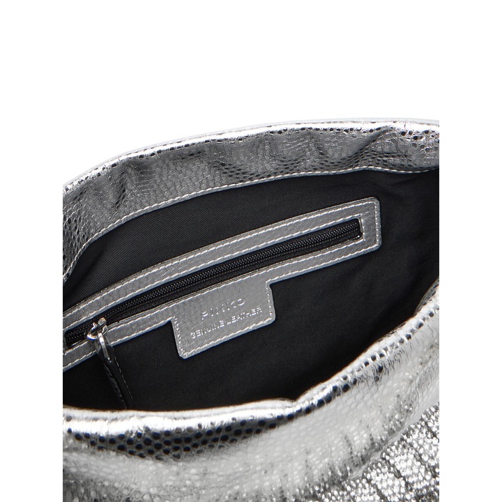 Pinko Argento ZZFN Mini Clutch női táska, rózsaszín, kis fogantyúkkal