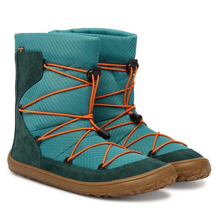 Téli csizmák fiúknak, Froddo, természetes bőr, zöld