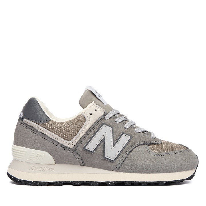 Tenisi dama New Balance U574SNV, piele naturala, gri