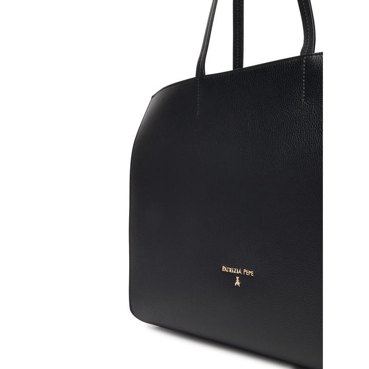 Patrizia Pepe női táska, Winter Black modell, természetes bőr, 8B0235/L001-K470