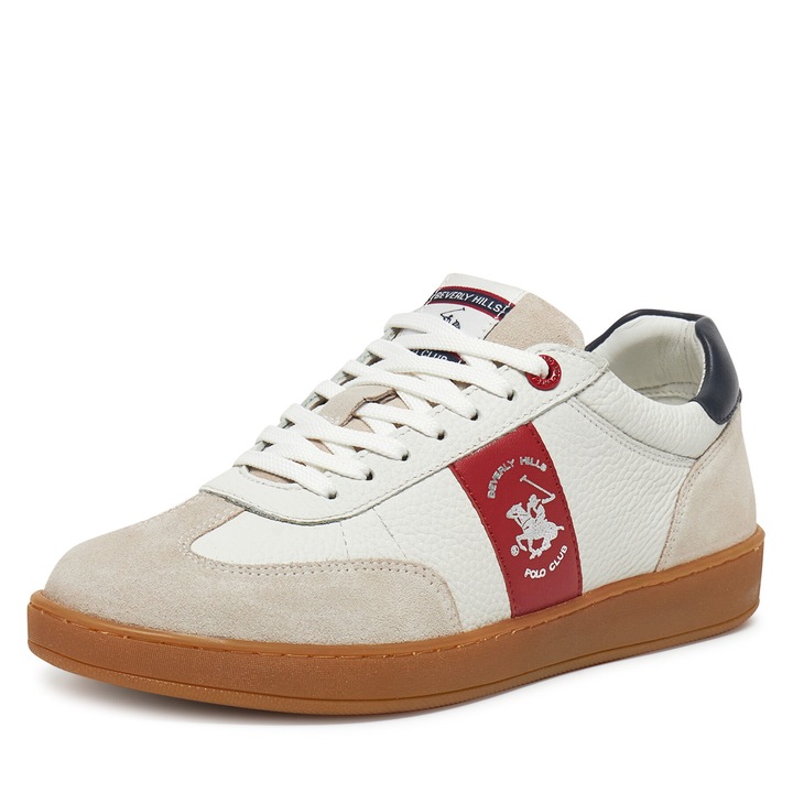 Tenisi dama, Beverly Hills Polo Club WI44-VOUN-01, piele naturala, Alb