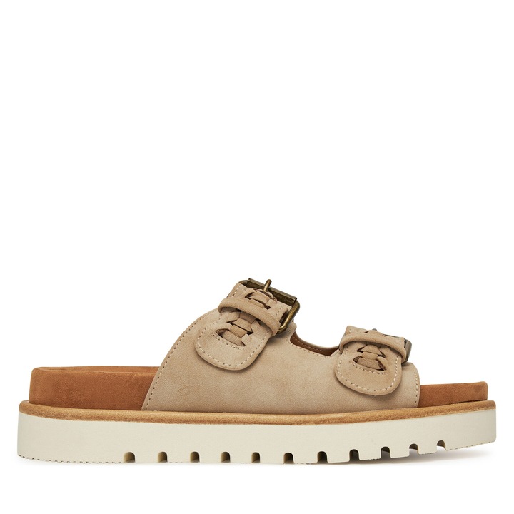 Slapi dama Mustang, bej