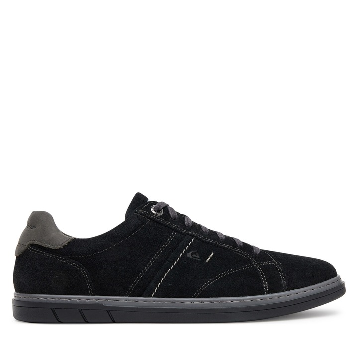 Pantofi barbatesti Quiksilver JAYDEN-01, piele naturala, negru