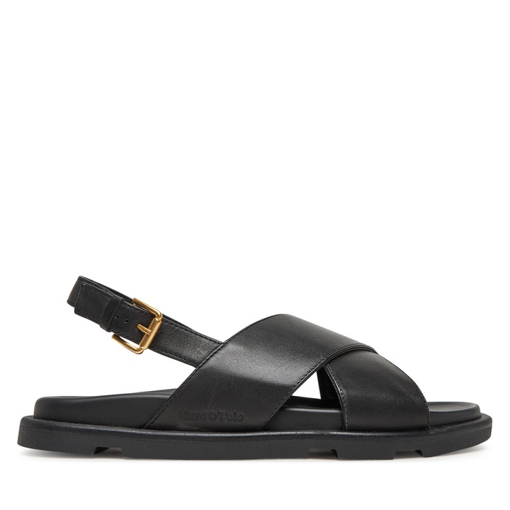 Sandale dama, Marc O Polo, piele naturala, negru