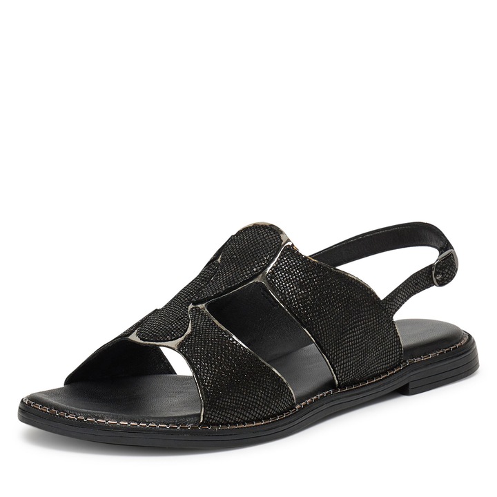 Sandale dama, Lasocki, RST-KATE-09, piele naturala, negru