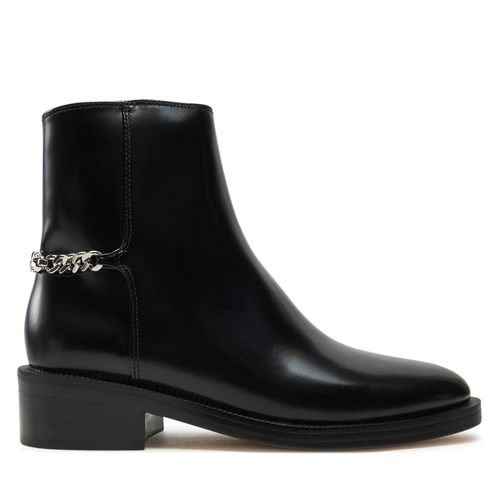 Botine dama 40F4CLME5L, Michael Michael Kors, piele naturala, negru