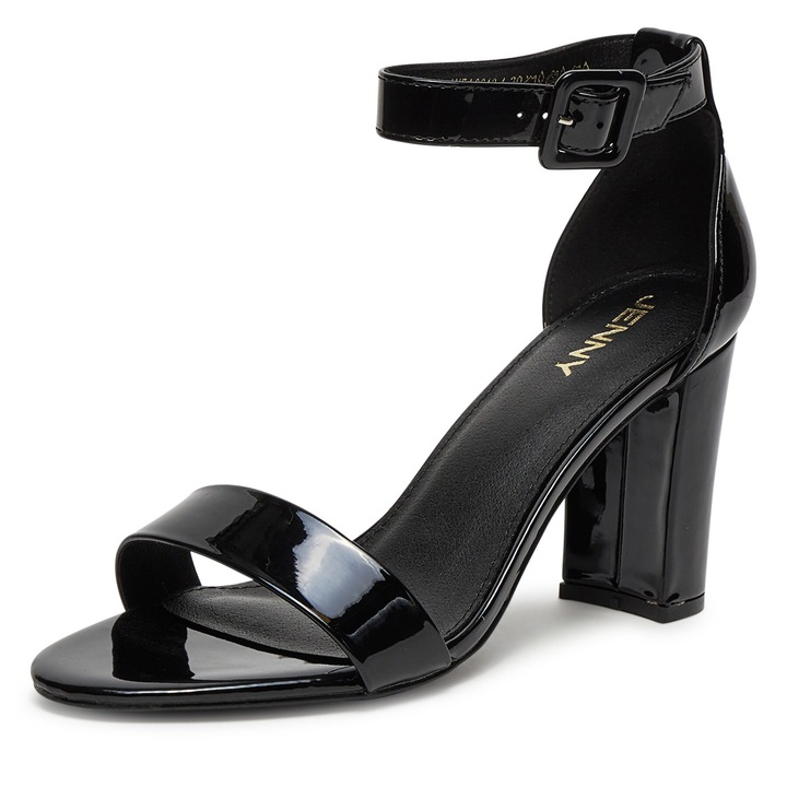 Sandale dama, JENNY, WFA3613-1, negru