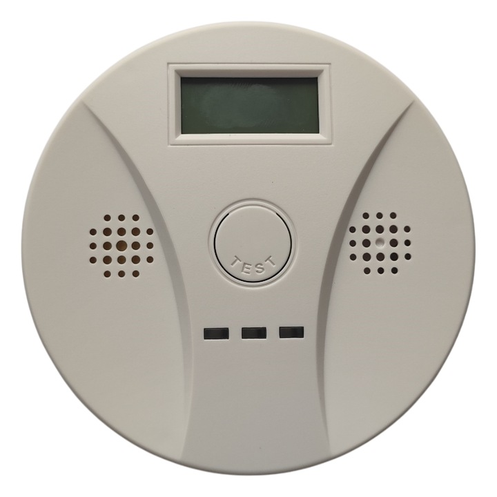 Detector Opticum BUD 0270, elektrokémiai érzékelő, 85 dB riasztás, LCD, szett