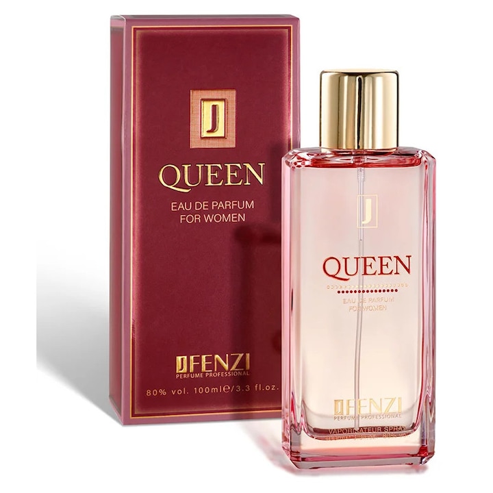 Parfum DFENZI JFenzi Queen pentru femei, floral-fructat, 50ml