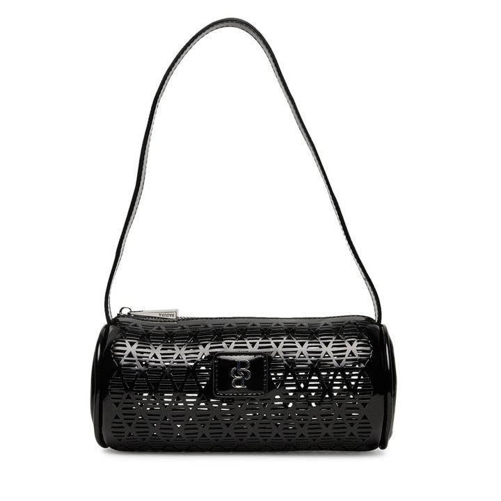 Badura női táska, WEN-05 modell, fekete, textil anyagból