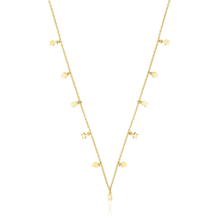 Colier dama Tous Gold Cool Joy, 1003190100, material plastic