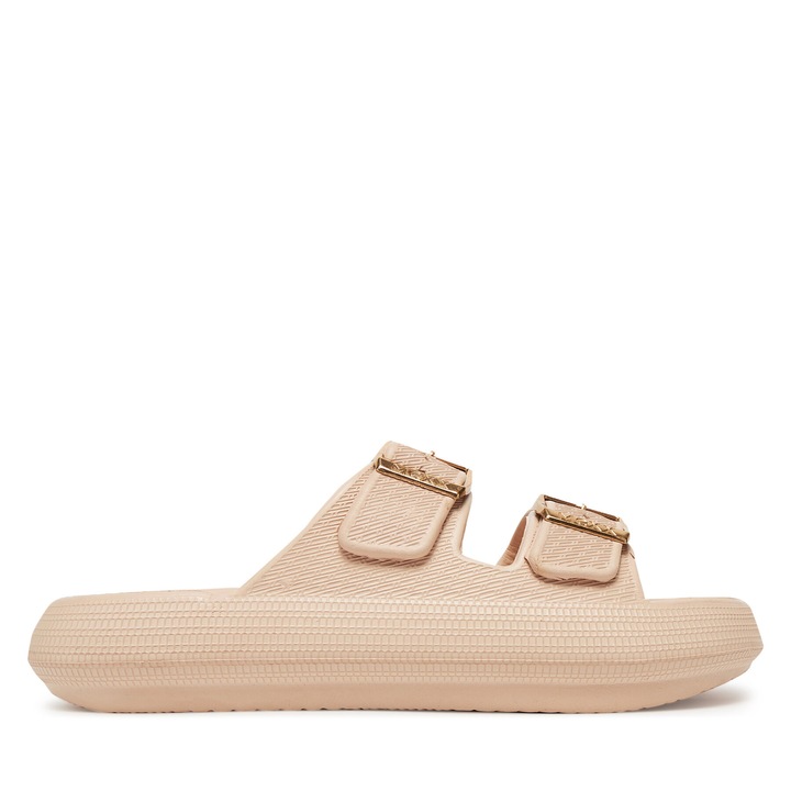 Papuci dama, Mexx, bej, material sintetic, 38 EU