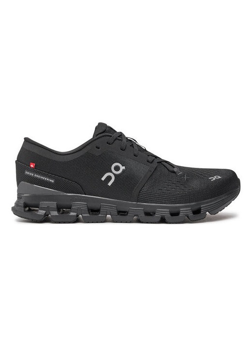 Pantofi sport barbati On Cloud X 4, negru/eclipse, tesatura, 40 EU
