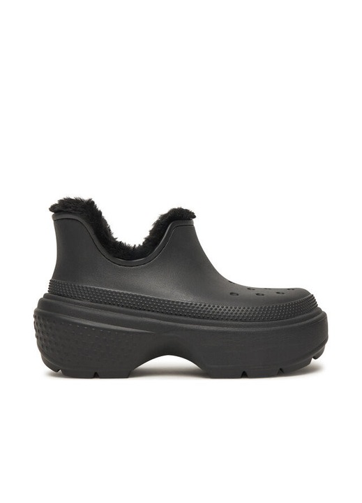 Saboti de zapada, Crocs, Stomp Lined, negru
