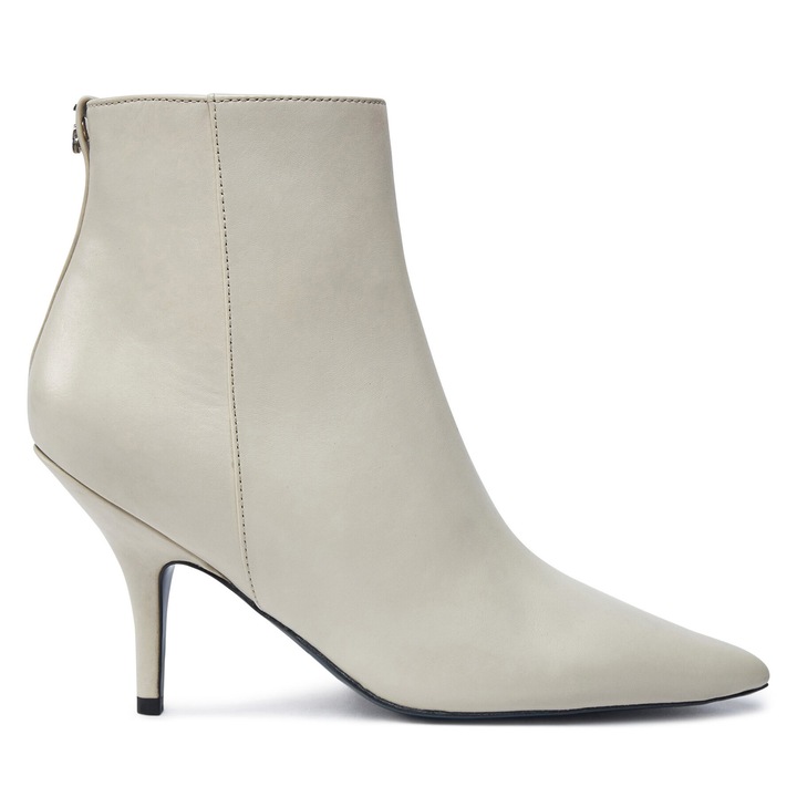 Botine dama, Patrizia Pepe, Alb, Piele naturala 8Y0094/L048-W338, 37 EU