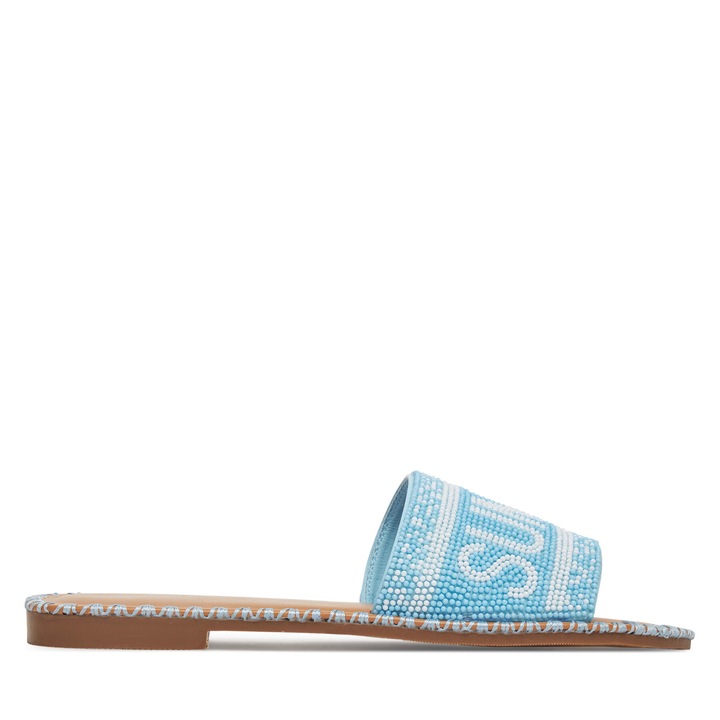 Papuci dama, DeeZee, E3316-1, albastri