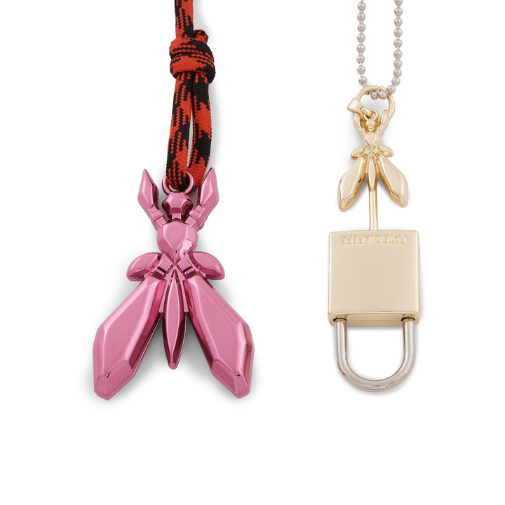 Patrizia Pepe Pink Fly Mix kulcstartó, 2J2526/M060-M538, rózsaszín