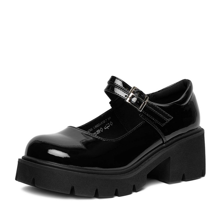 Pantofi dama, JENNY, negri, 41 EU