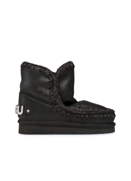 Ghete de zapada Mou, Eskimo 18, negru, piele naturala