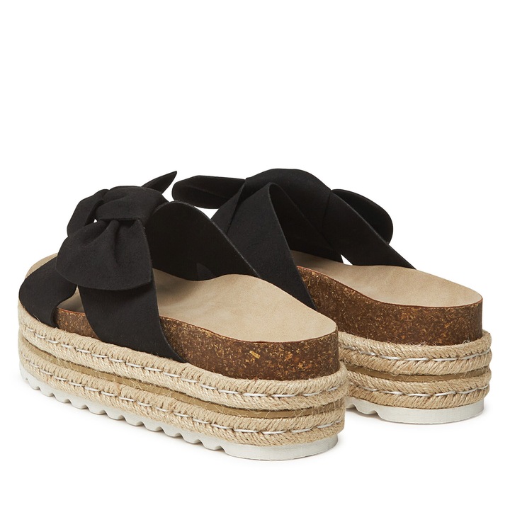 Slapi Deezee, negru, textil, 41 EU