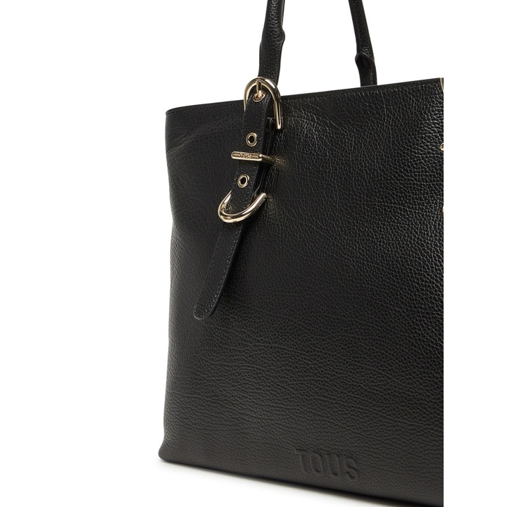 Női táska Tous Black Buckles, természetes bőr, 2002189451