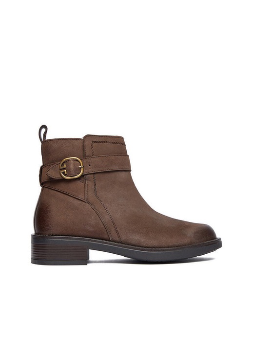 Botine dama Lasocki, piele naturala, maro