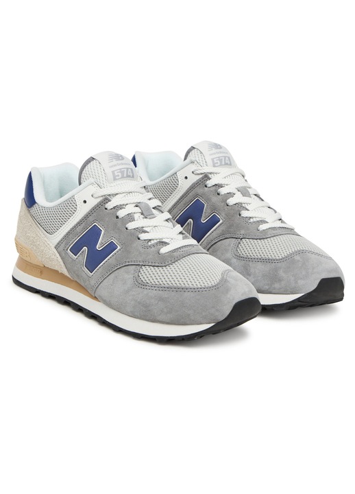 Pantofi sport barbati New Balance piele naturala, Multicolor