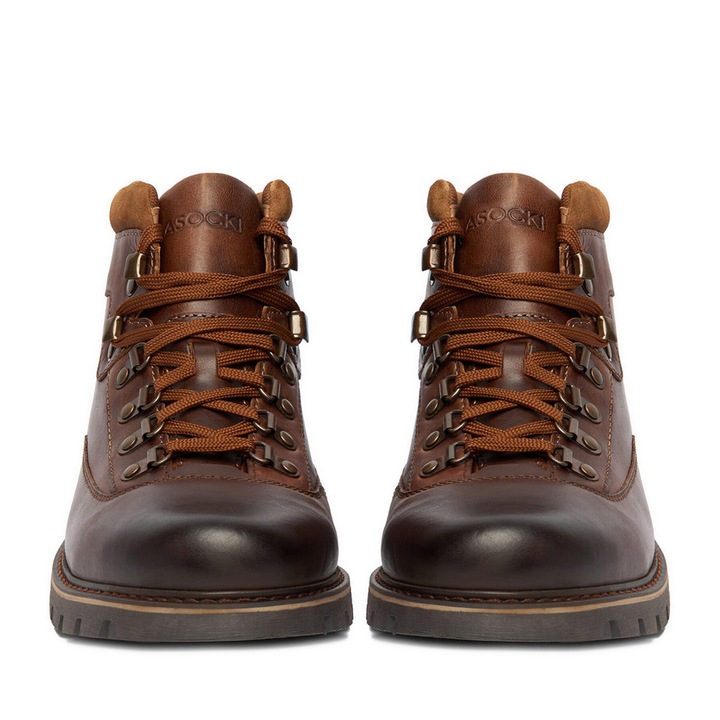 Ghete barbati Lasocki, piele naturala, maro, model CEO-CHEROKE-07 MI25