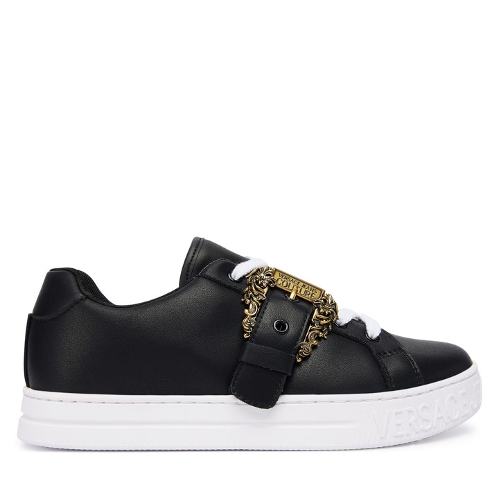 Női tornacipő, Versace Jeans Couture, fekete, 36 EU