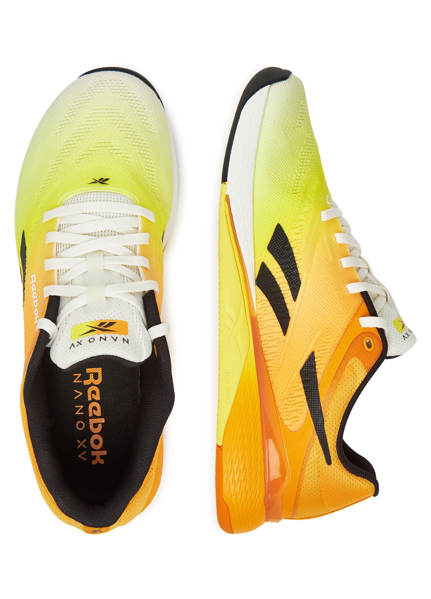 Pantofi sport Reebok NANO X5, galben, textil, pentru antrenament