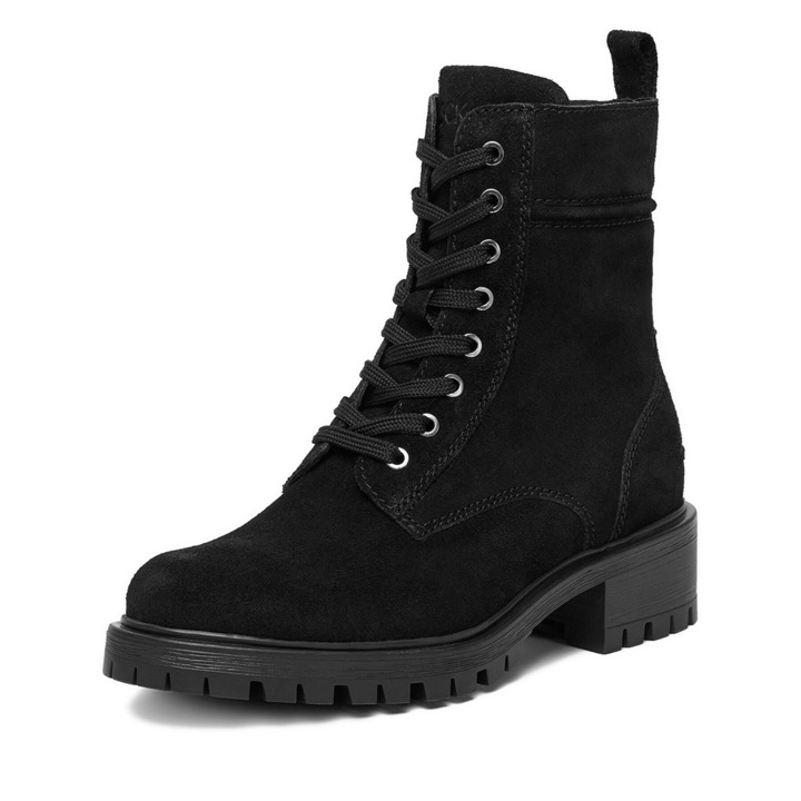 Дамски ботуши CEO-WI16-D-466-05, Lasocki, Естествена кожа, Черни, Черен, 36